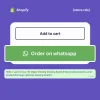 Order on Whatsapp Button - Shopify