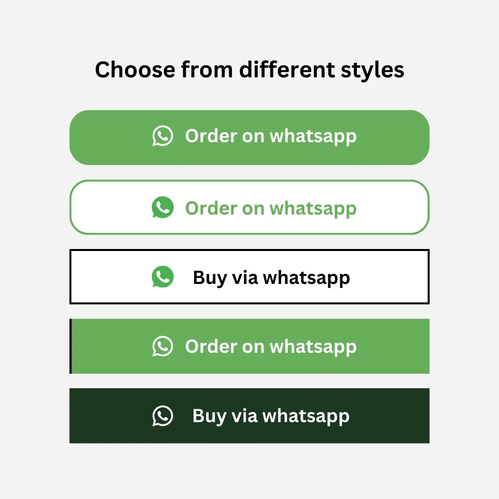 Order on Whatsapp Button - Shopify
