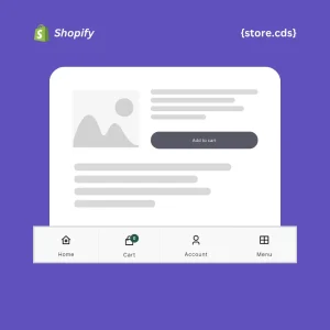 Bottom Menu – Shopify Sticky Bottom Menu Bar