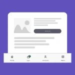 Sticky Bottom Menu Bar - Woocommerce