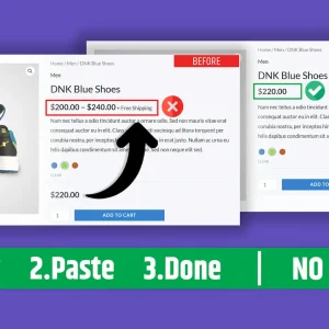 Hide Variable Price Range in Woocommerce Product Page