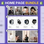 Bundle of 3 Premium Home Page Sections - Shopify