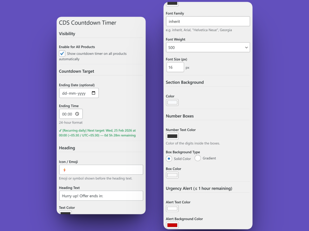 499shots_so Product Countdown Timer - WooCommerce