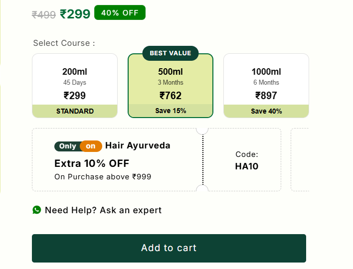 Image #1 from Hair Ayurveda