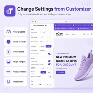 TickerFlow - Eye-catching scrolling announcements